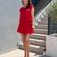 Costum Nadine - Coral Red