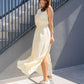 Rochie Adella - Galben Pai