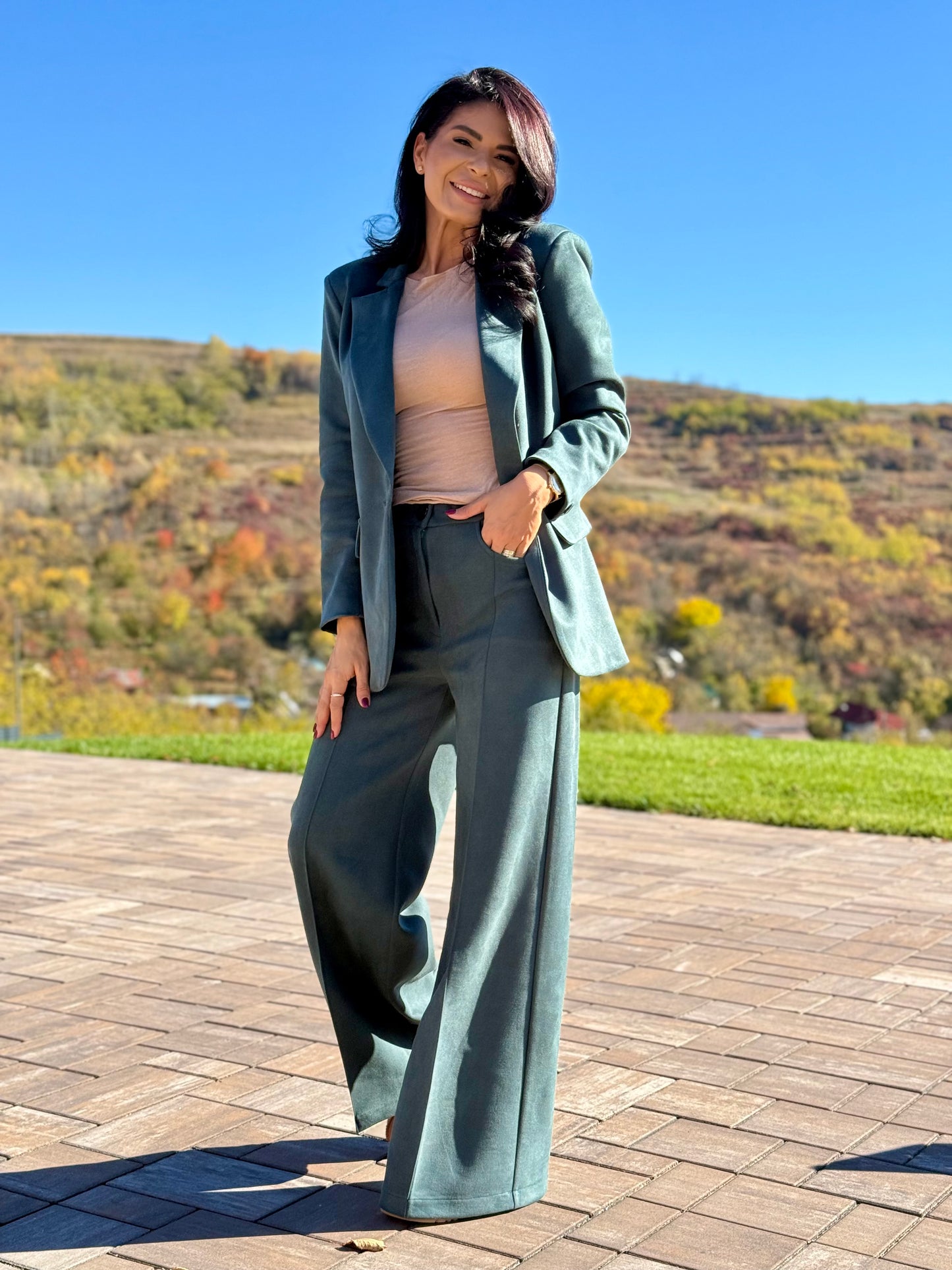 Costum Elizabeth - Green Forest