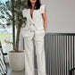 Costum Sunsset - White Pinstripes