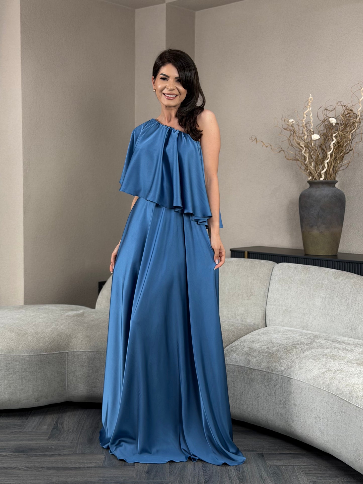 Rochie Karissa - Dusty Blue