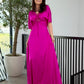 Rochie Saphire - Hot Fuchsia