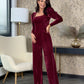 Set Madeleine - Burgundy Velvet