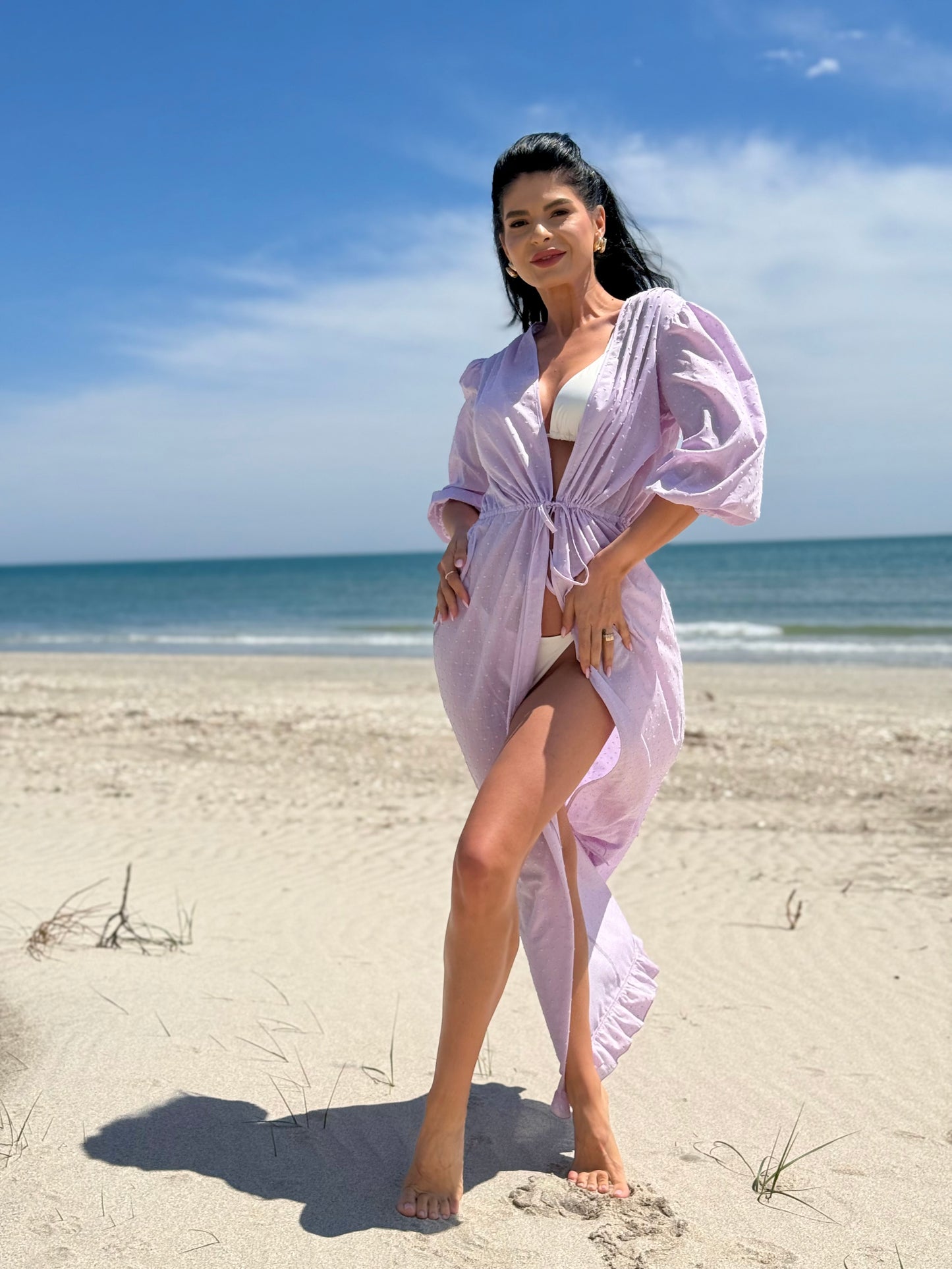 Rochie de Plaja Azure - Lila