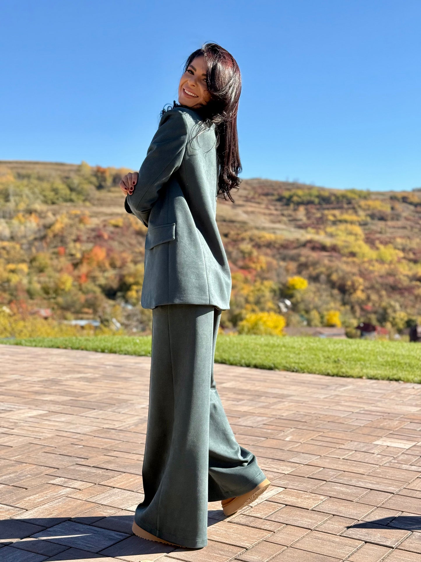 Costum Elizabeth - Green Forest