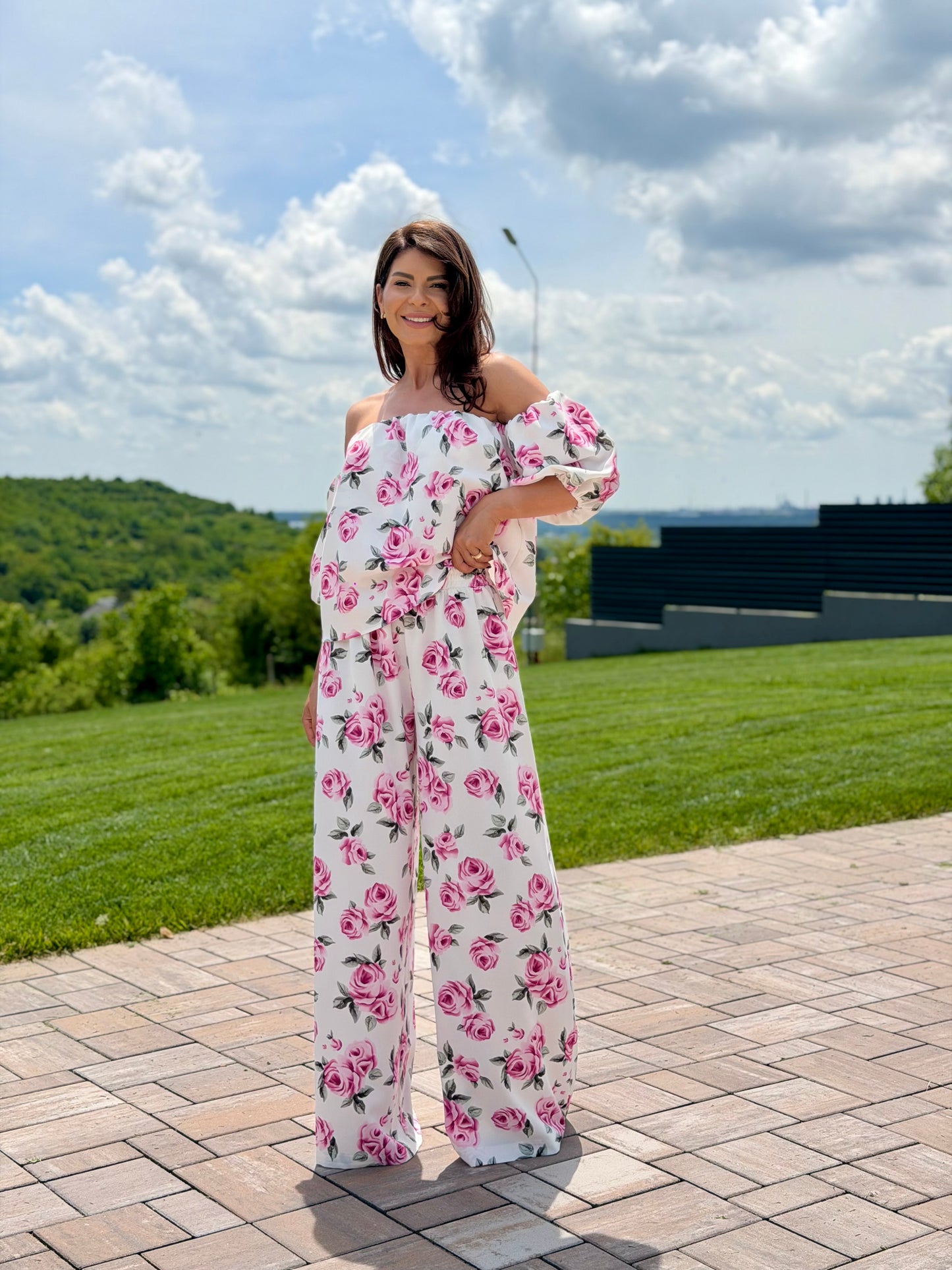 Set Flamenco - Pink Roses