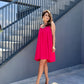 Rochie Voille - Berry