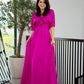 Rochie Saphire - Hot Fuchsia