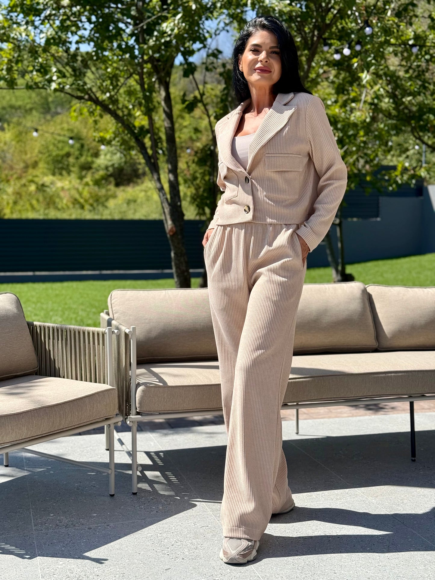 Costum Kleo - Beige