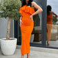 Rochie Soleil - Orange