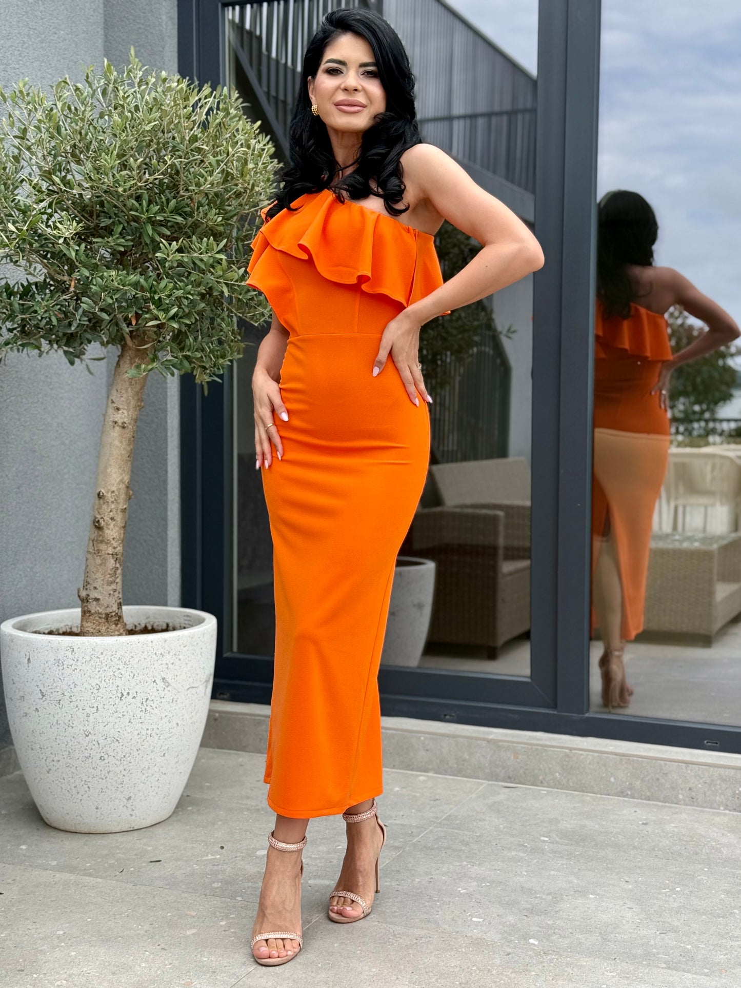 Rochie Soleil - Orange