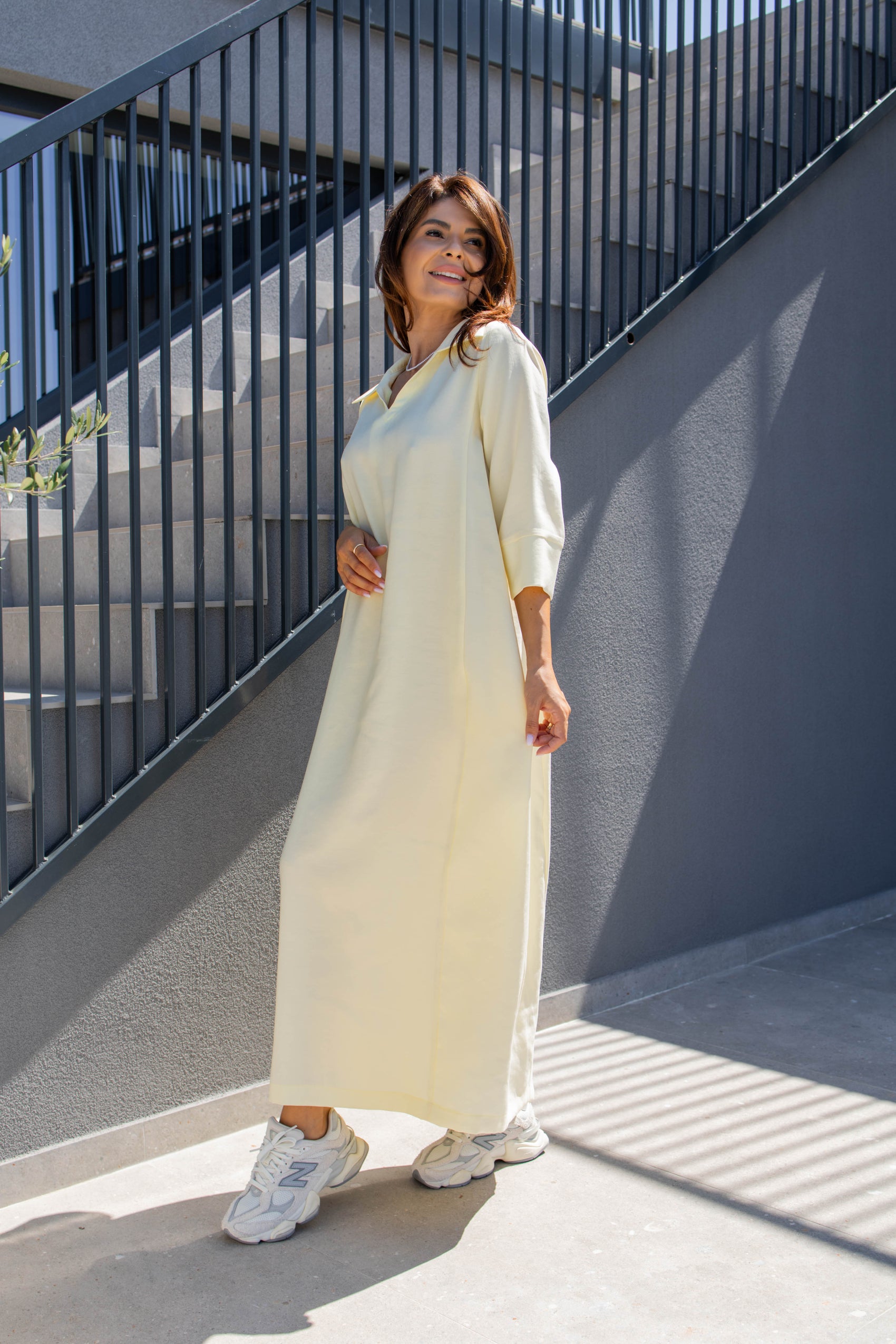 Rochie Astonia - Galben Pai