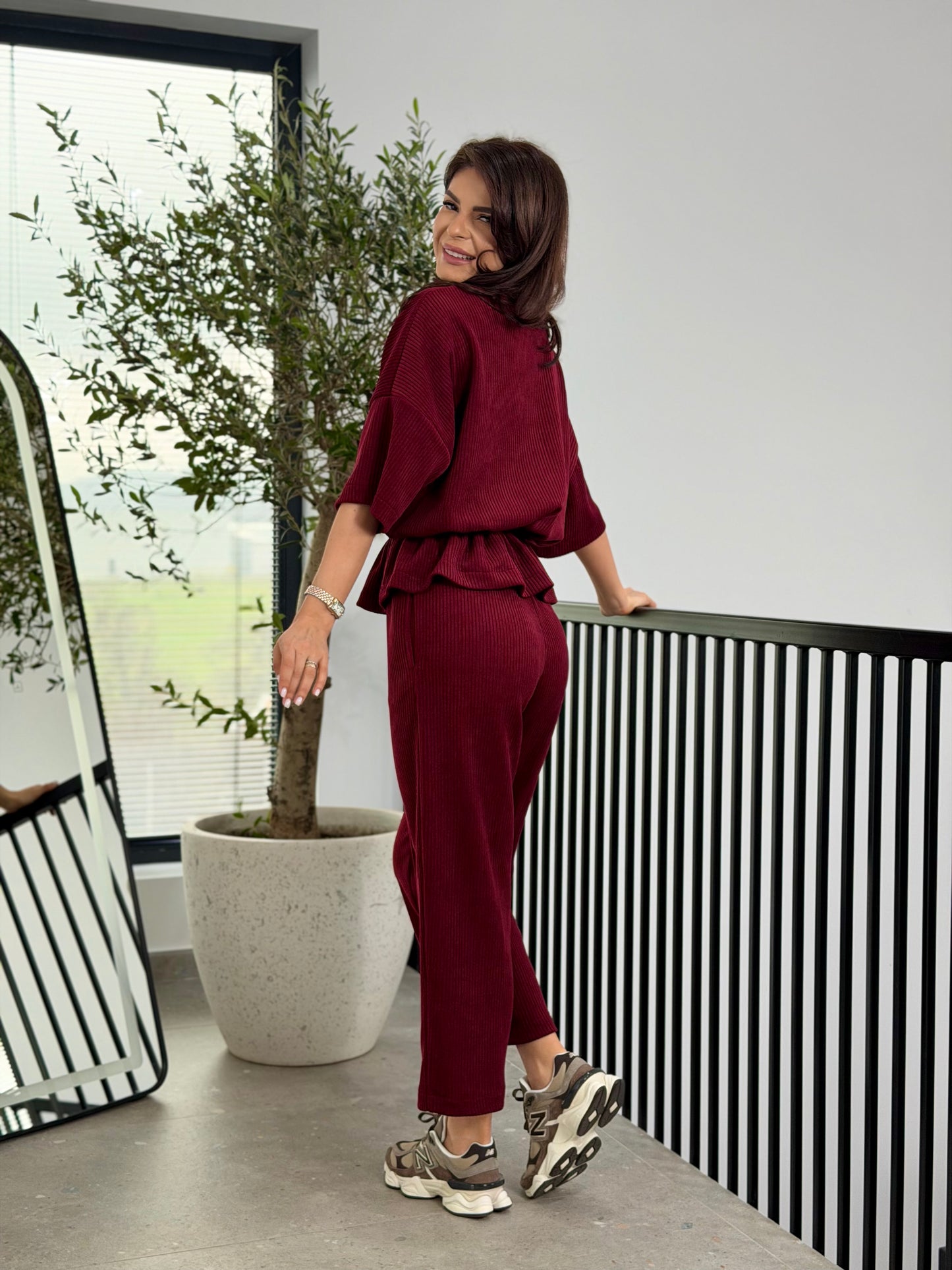 Set Ellie - Burgundy
