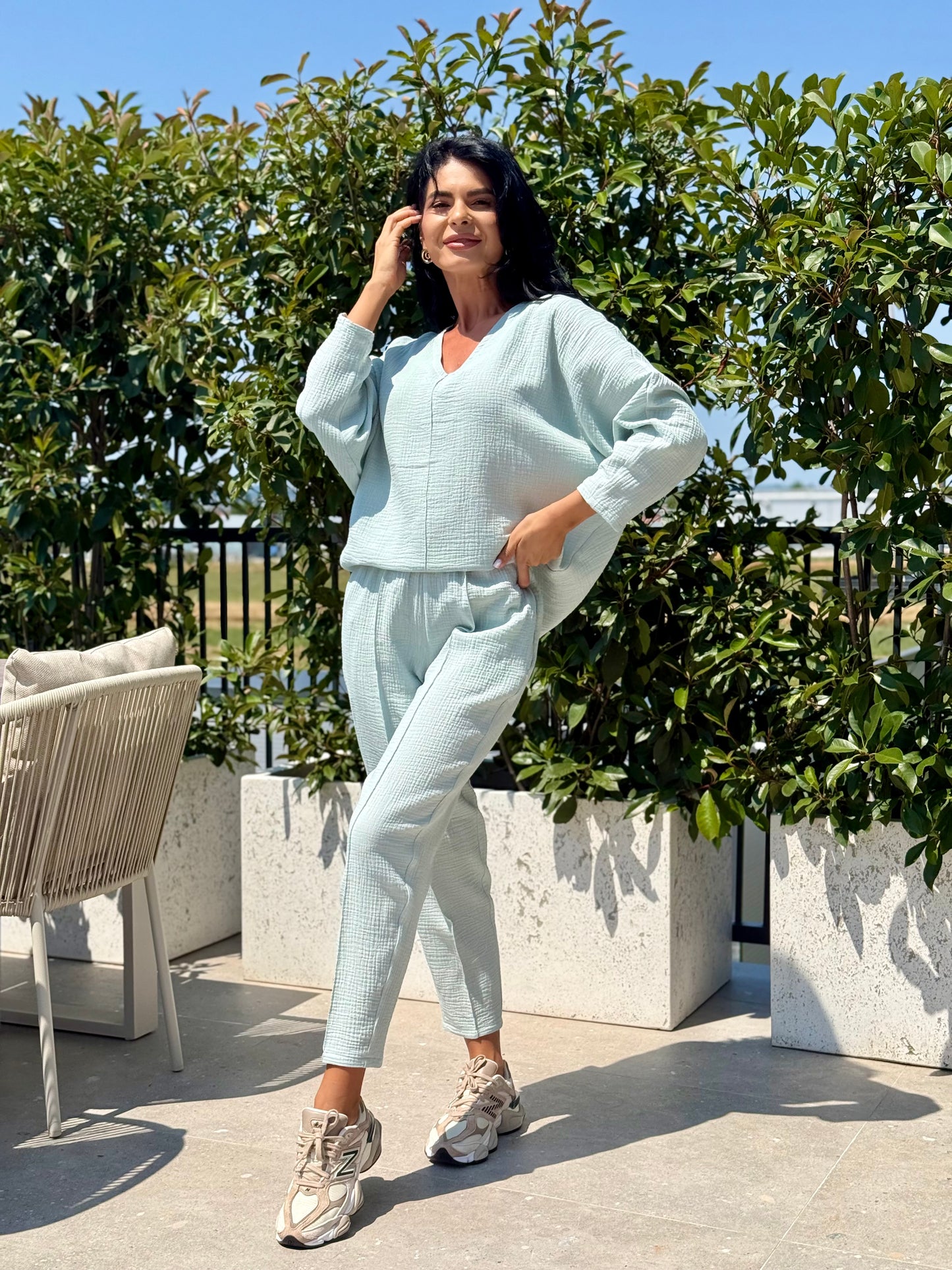 Set Muselina Vera - Menta