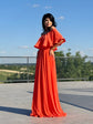 Rochie Lunga ELIZA  - Orange