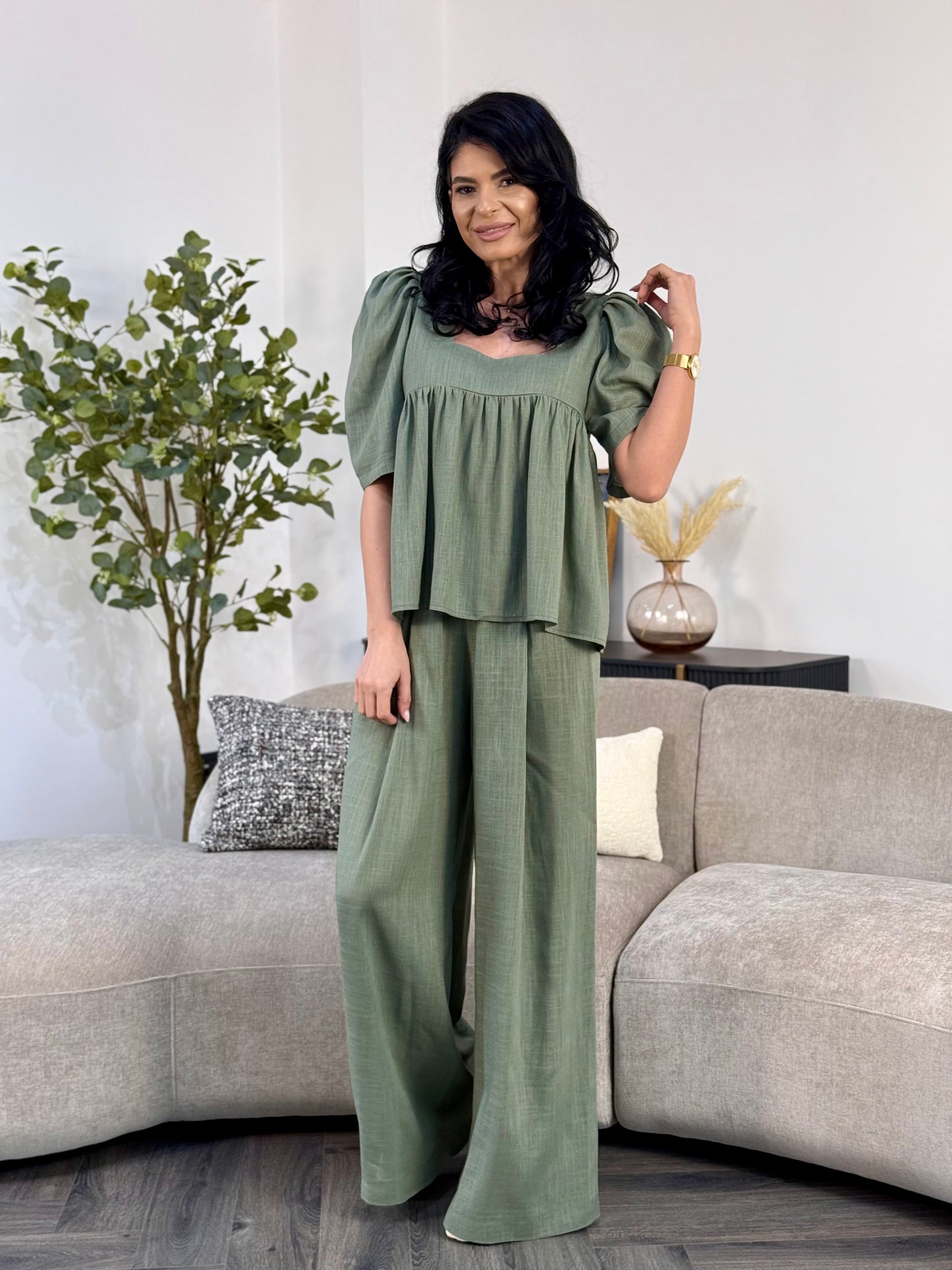 Costum Boeme - Olive