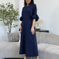 Rochie Blue - Navy Blue