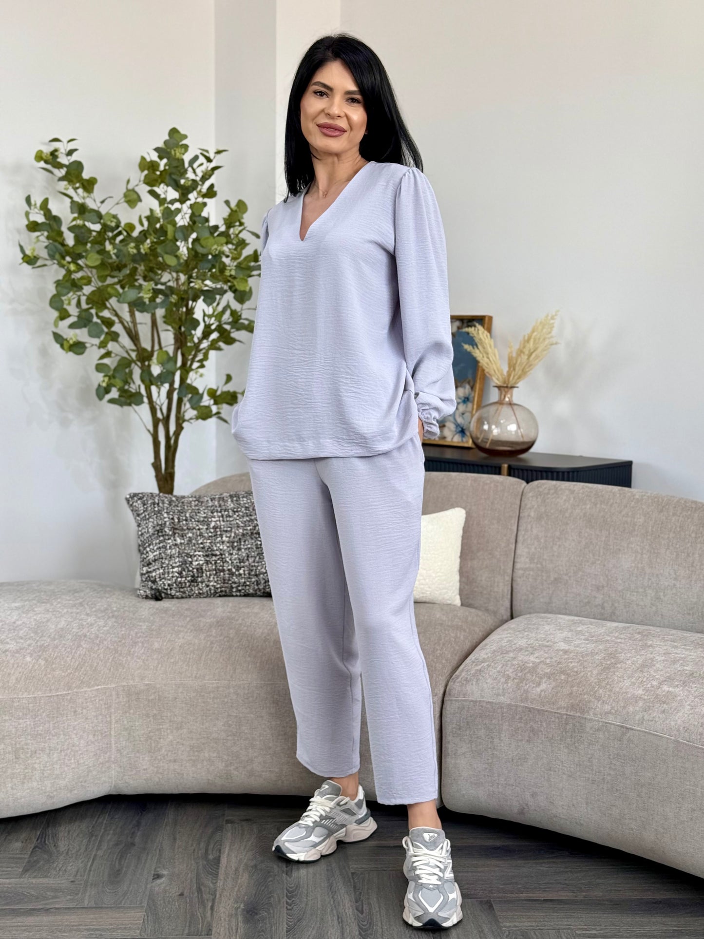 Costum Monica - Soft Gray