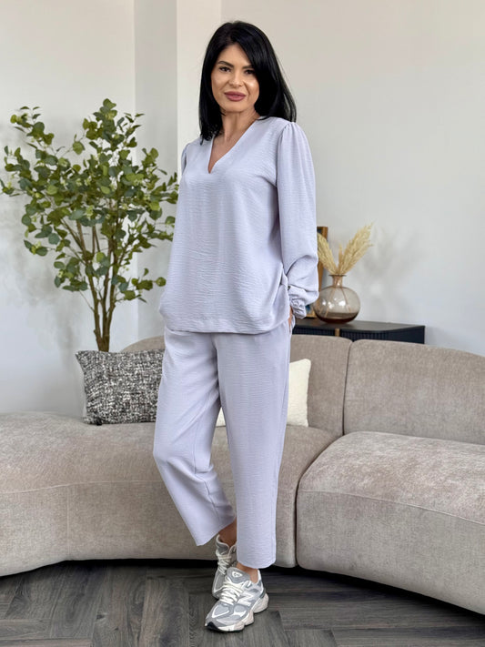 Costum Monica - Soft Gray