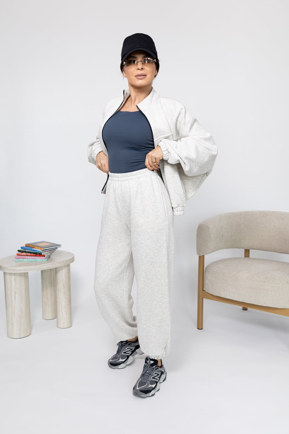 Trening Elio - White Gray