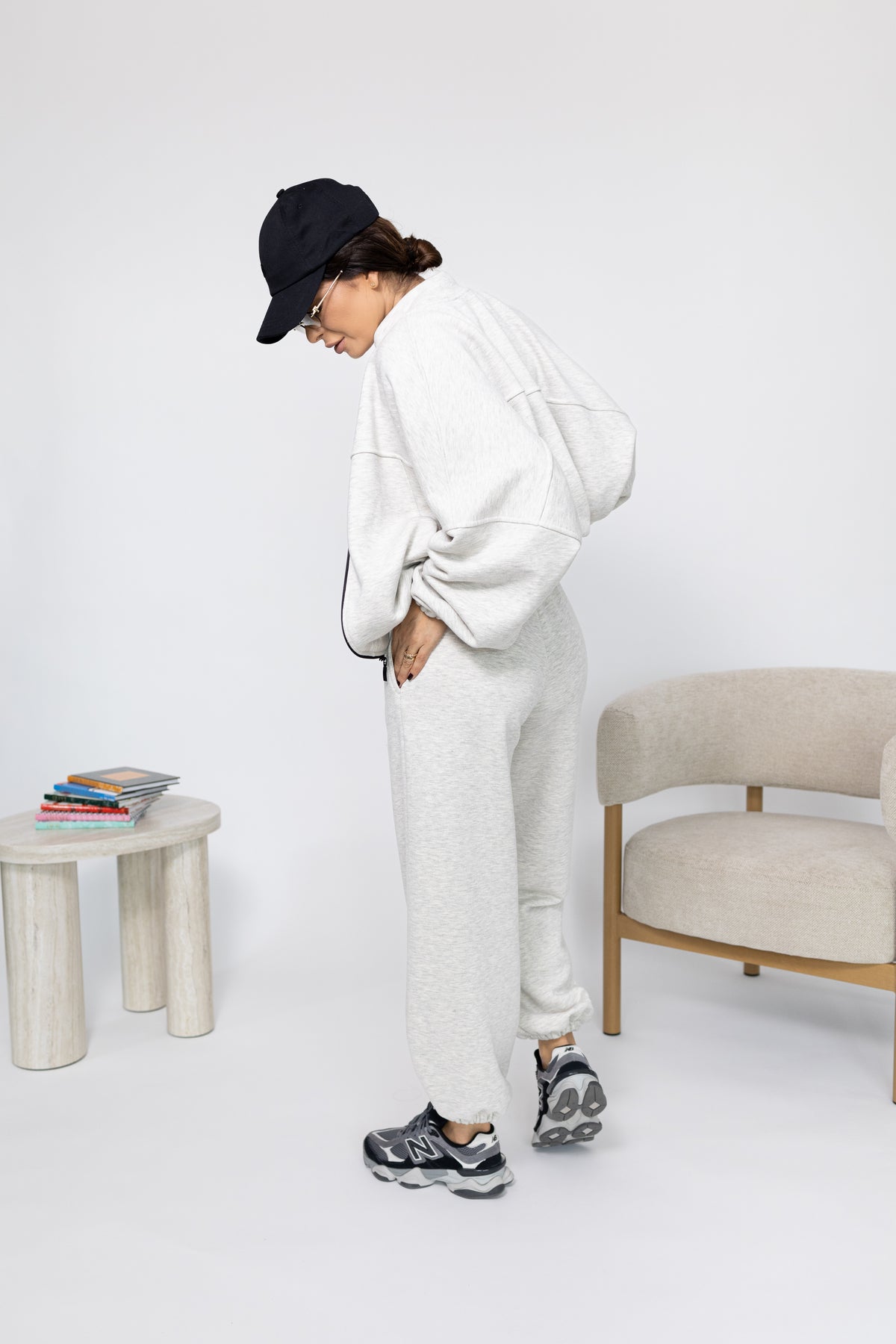 Trening Elio - White Gray