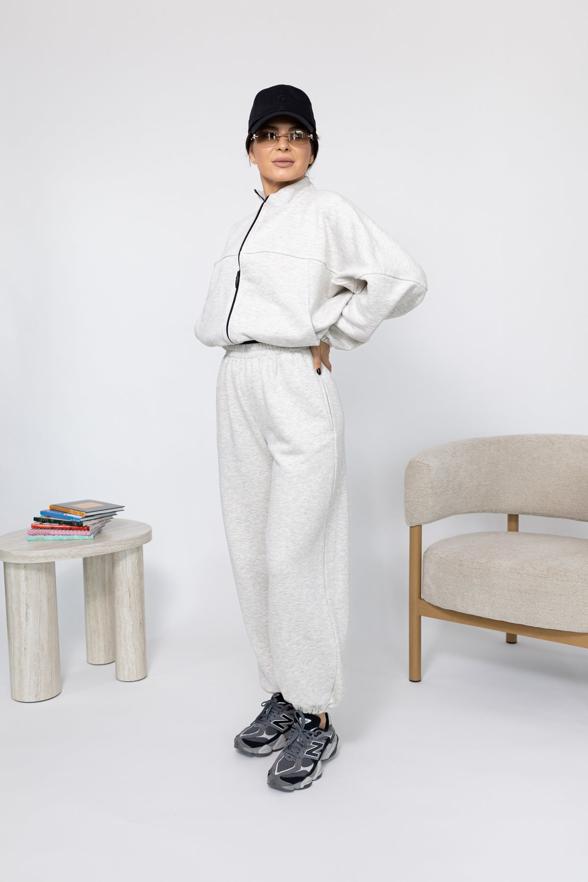 Trening Elio - White Gray