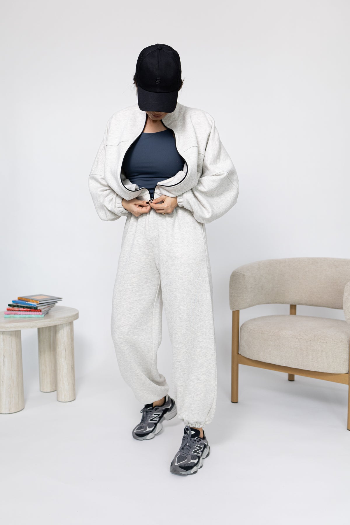 Trening Elio - White Gray