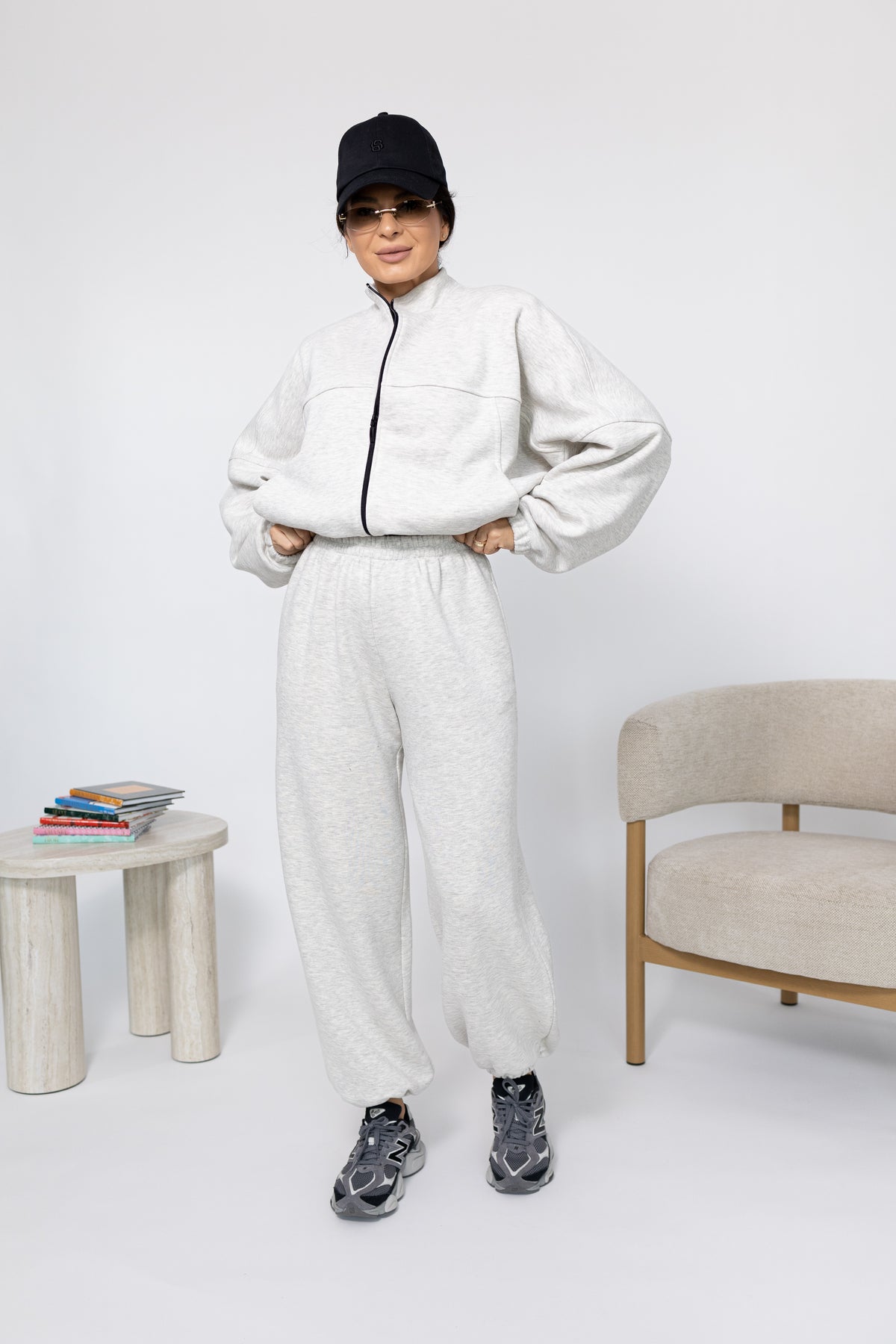 Trening Elio - White Gray