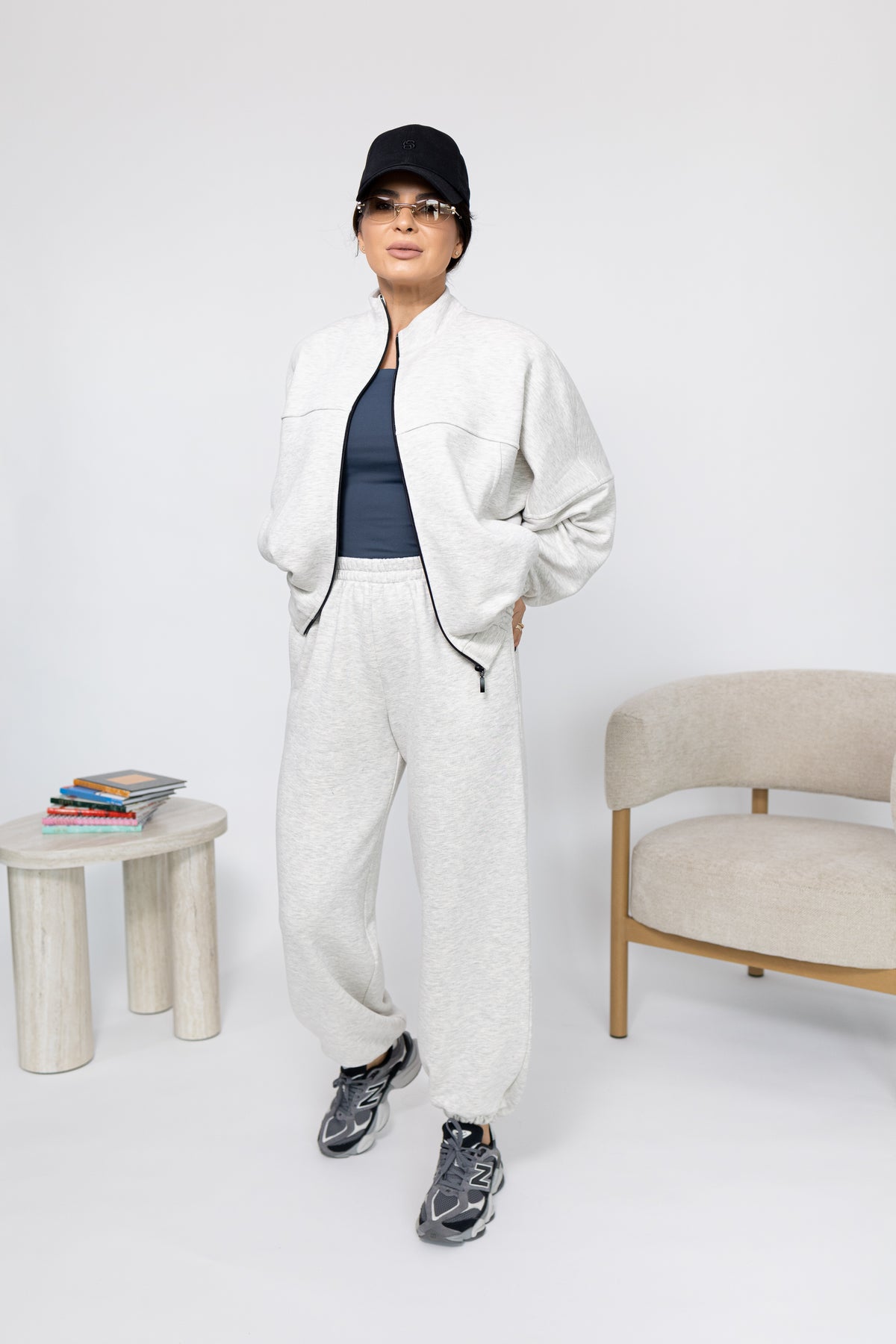 Trening Elio - White Gray