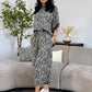 Costum Margot - Gray Leopard