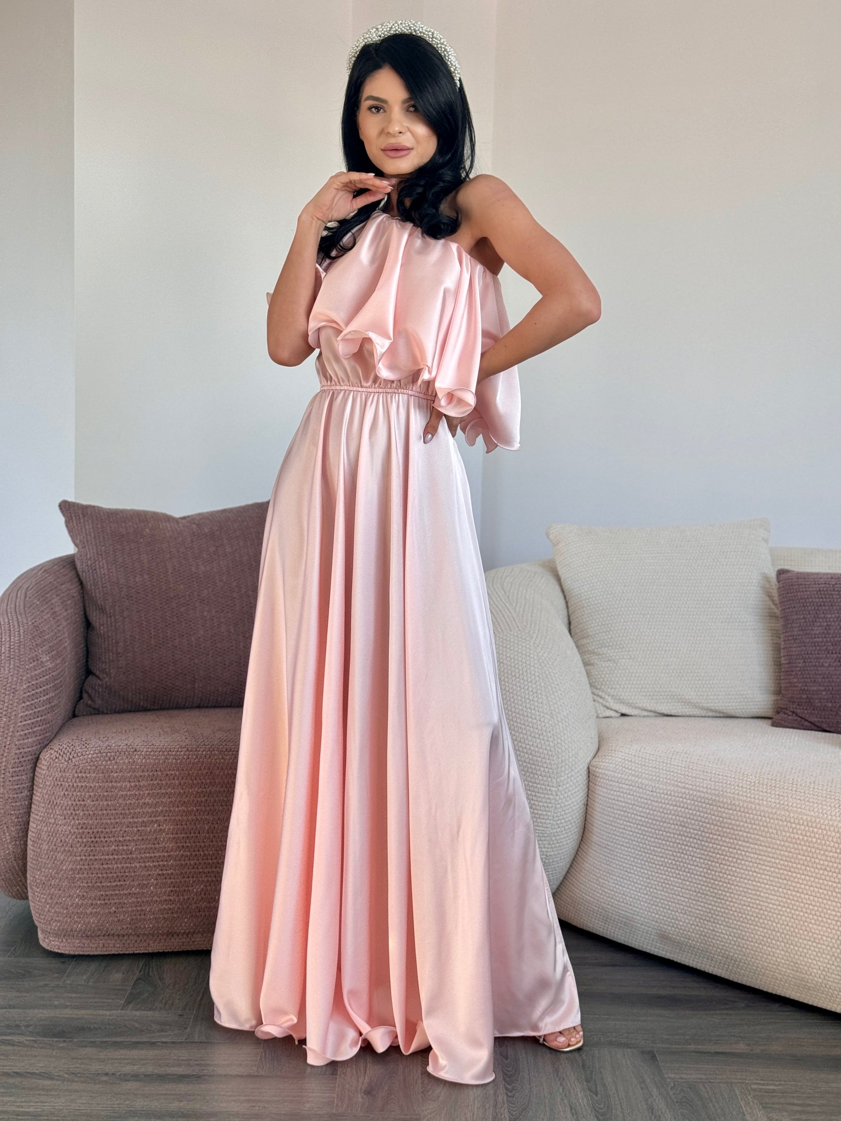 Rochie Karissa - Roz Pal