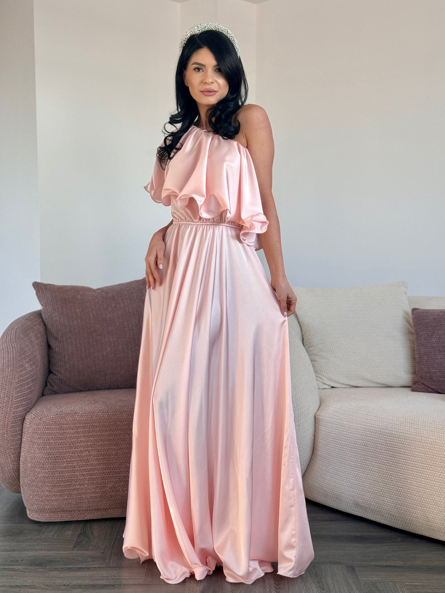 Rochie Karissa - Roz Pal