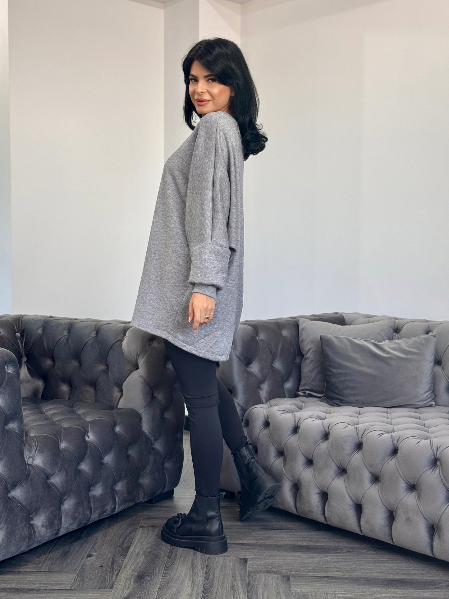 Costum Linda - Dark Gray