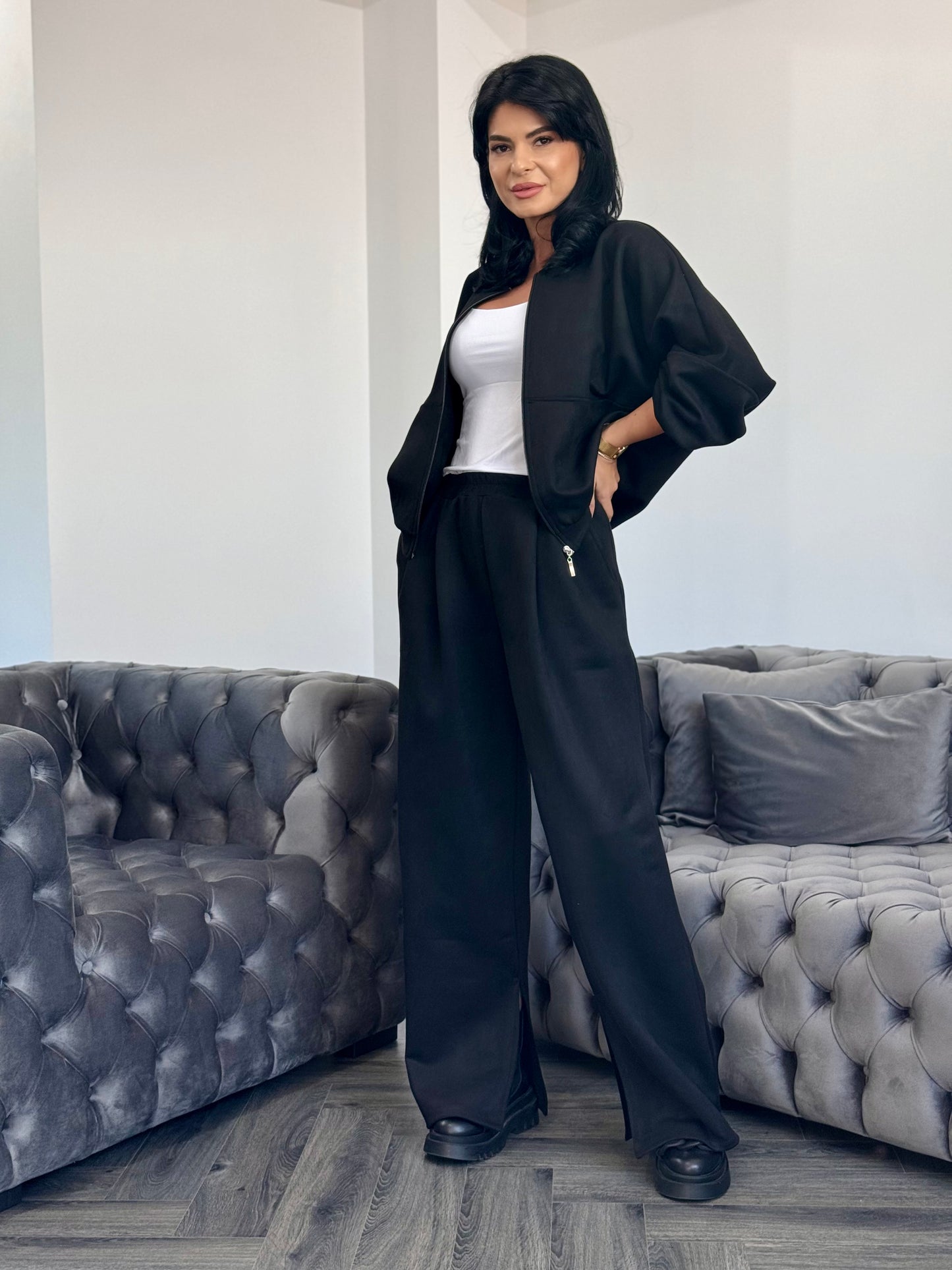 Costum Zayra - Negru