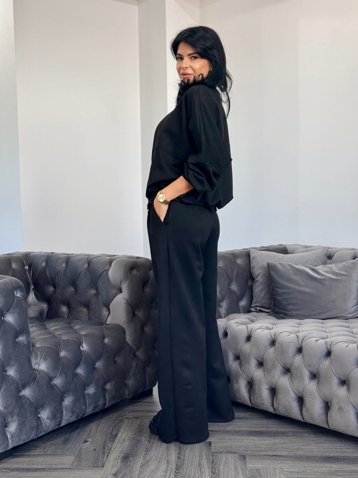 Costum Zayra - Negru