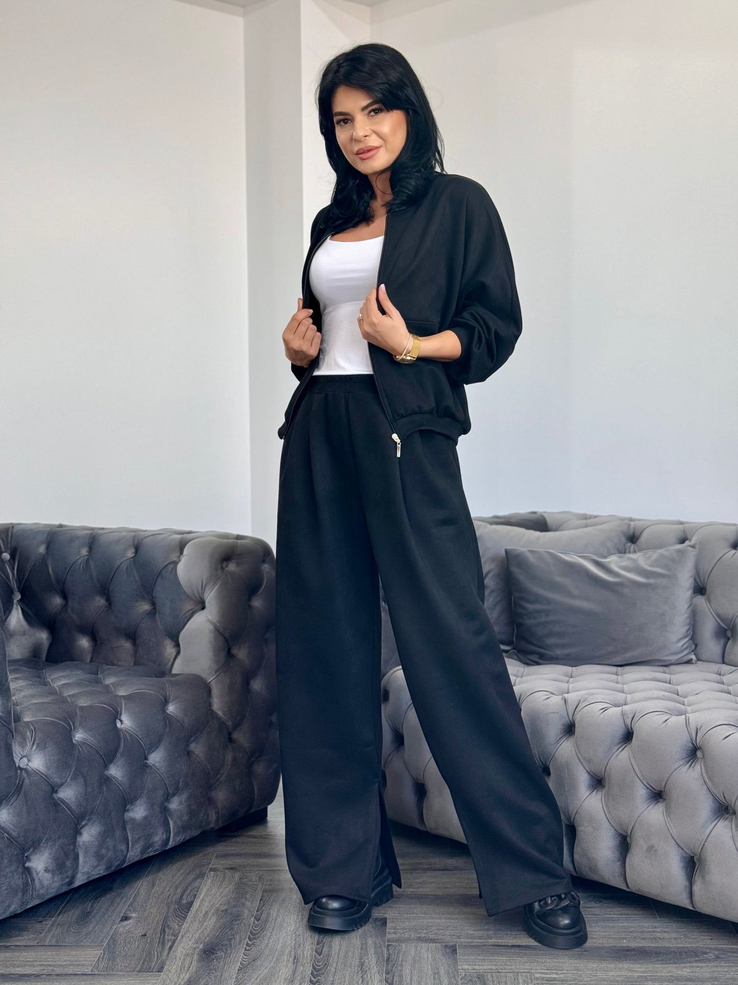 Costum Zayra - Negru