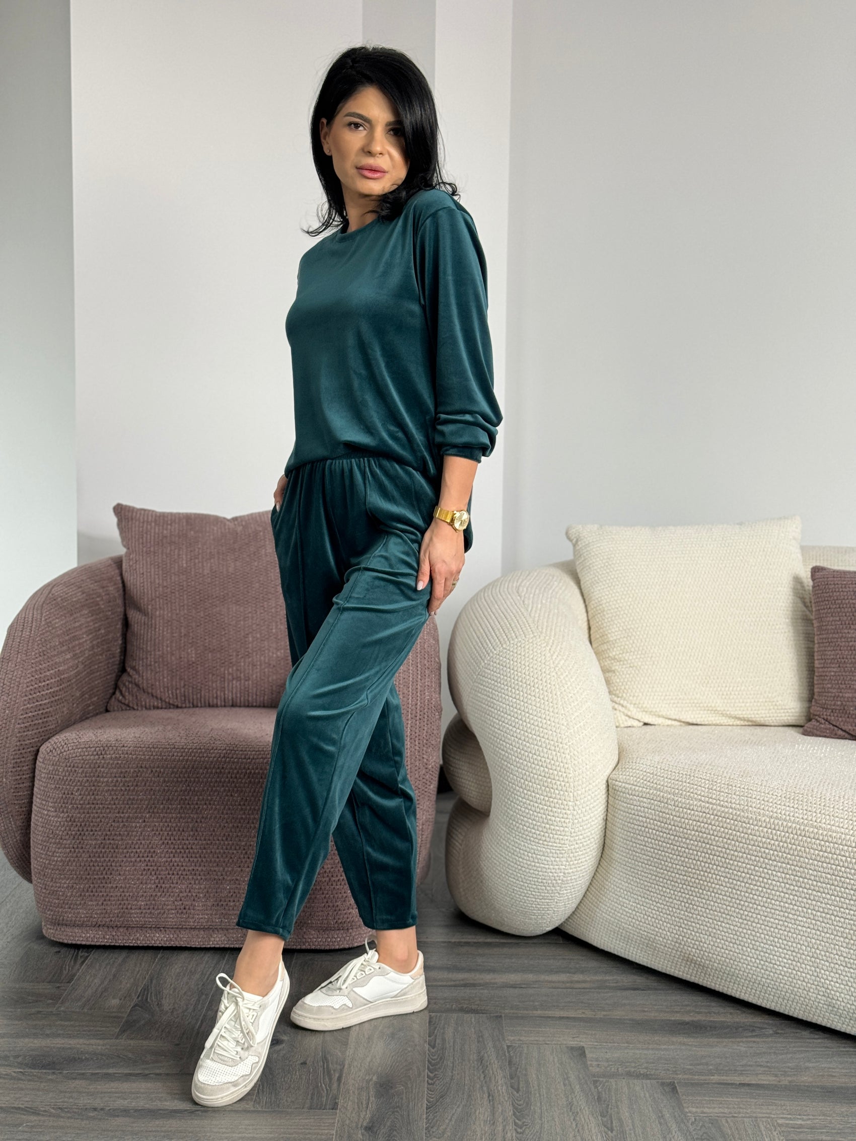 Costum Allena - Verde Smarald