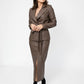 Costum Ruth - Taupe