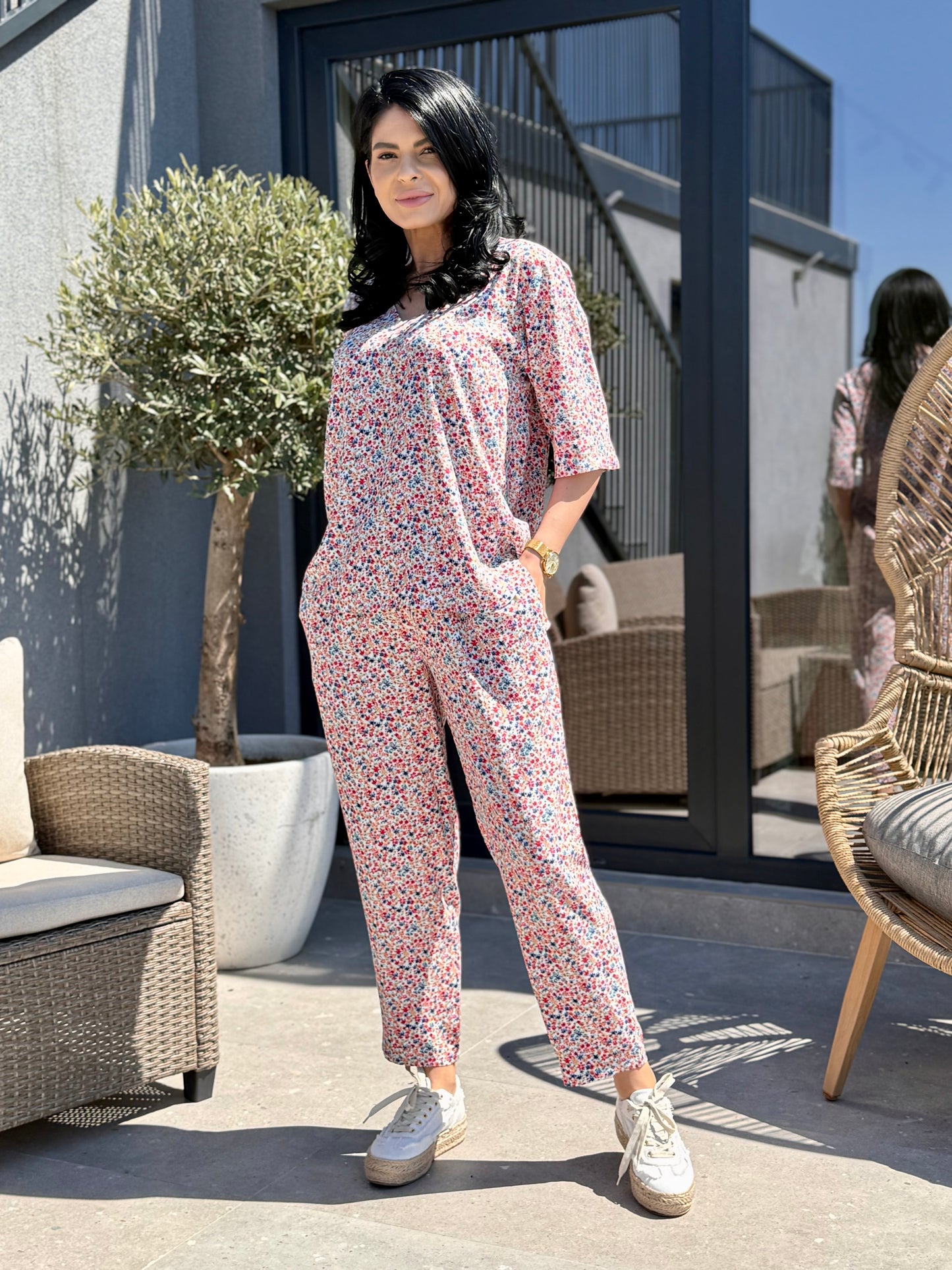 Costum Isolda - Flowers