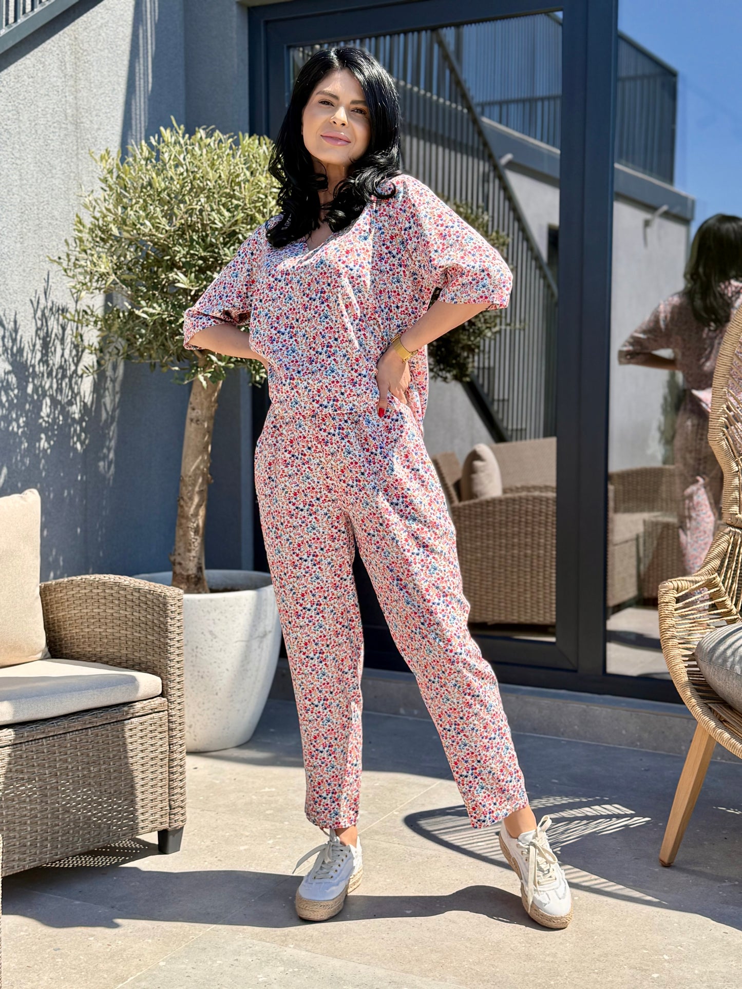 Costum Isolda - Flowers