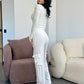 Costum Catlin - Alb