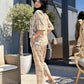 Costum Isolda - Beige Lines