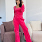 Costum Catlin - Fucsia