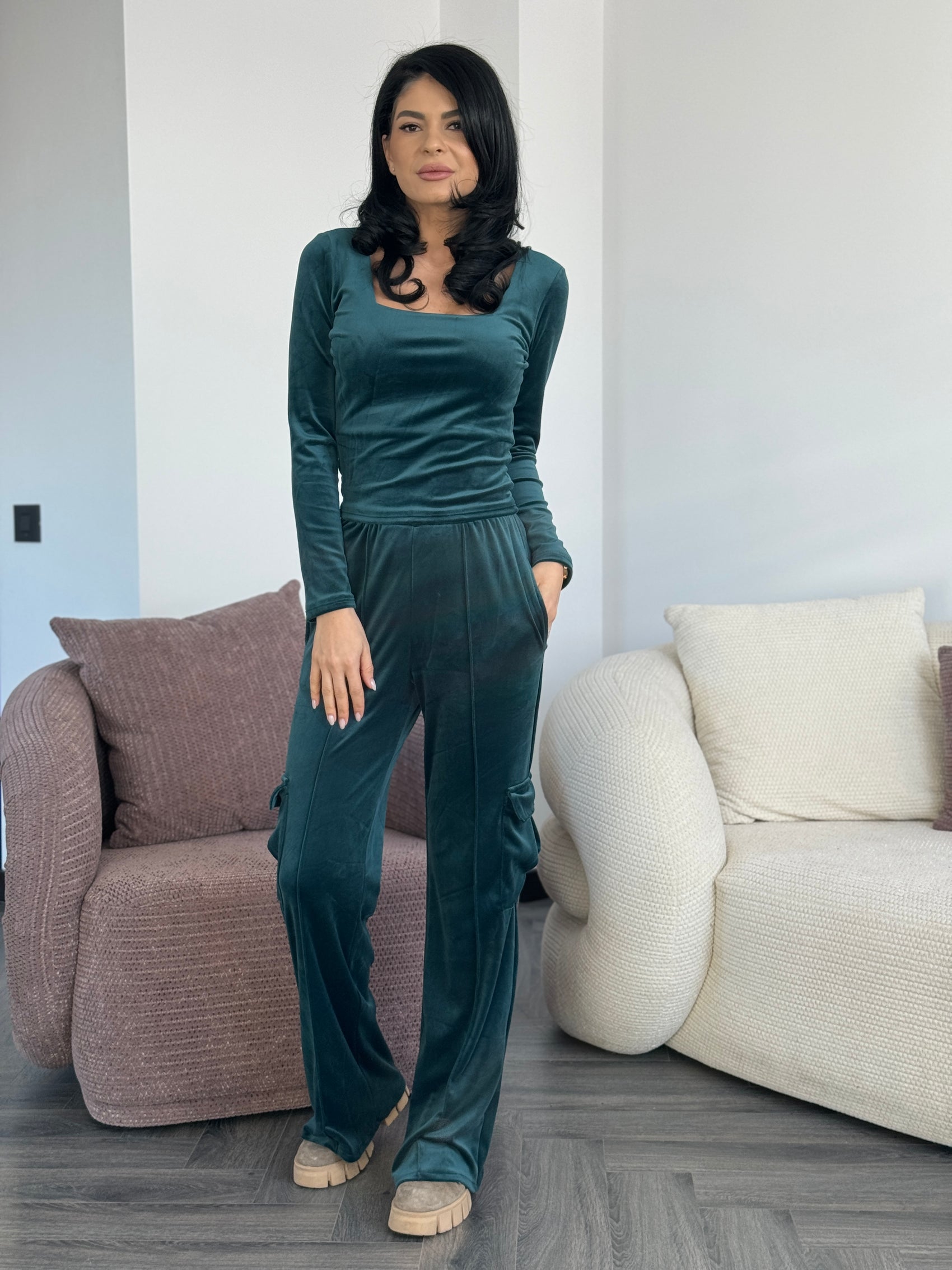 Costum Catlin - Verde Smarald