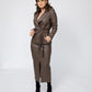 Costum Ruth - Taupe