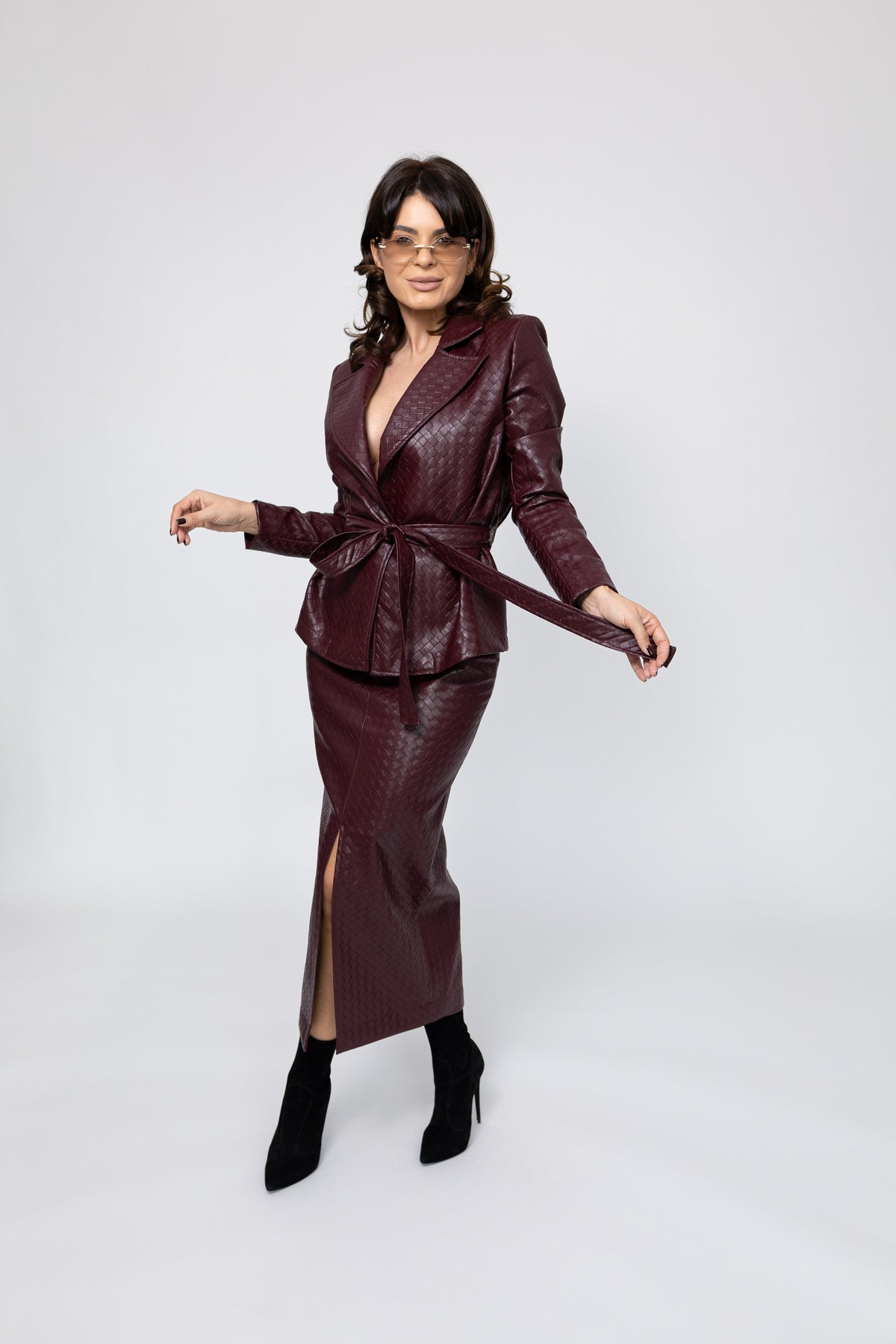 Costum Ruth - Burgundy