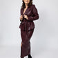 Costum Ruth - Burgundy