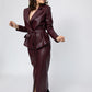 Costum Ruth - Burgundy