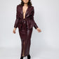 Costum Ruth - Burgundy