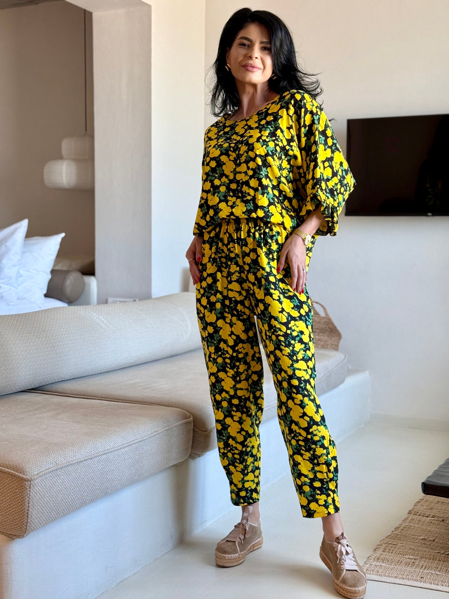 Costum Mareea - Yellow Flowers